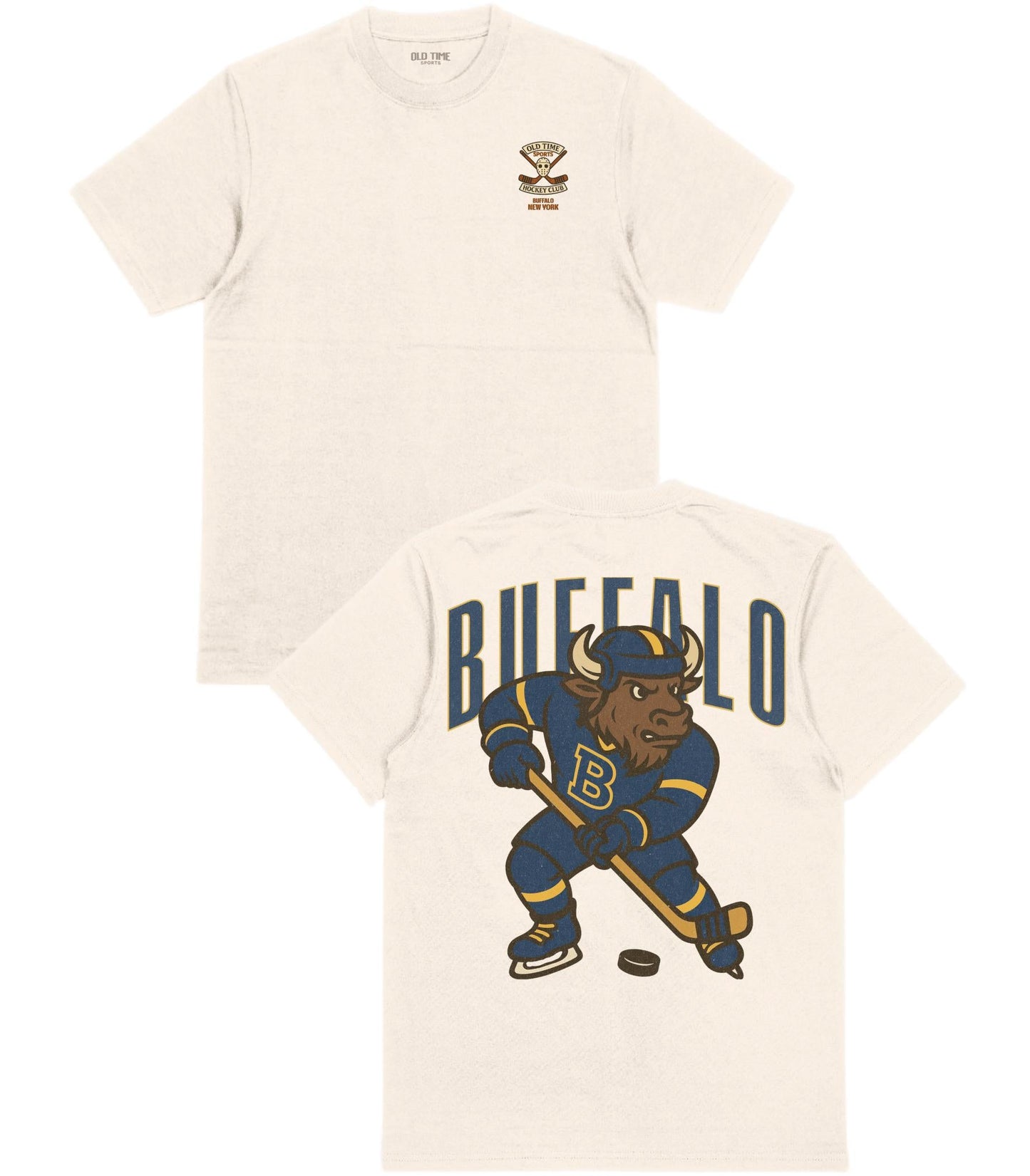Buffalo Hockey v3 T-Shirt - Old Time Sports