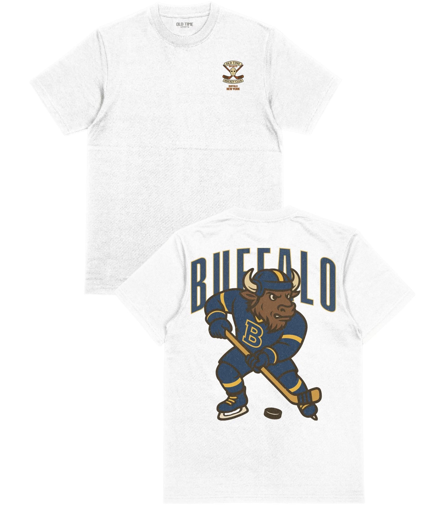 Buffalo Hockey v3 T-Shirt - Old Time Sports