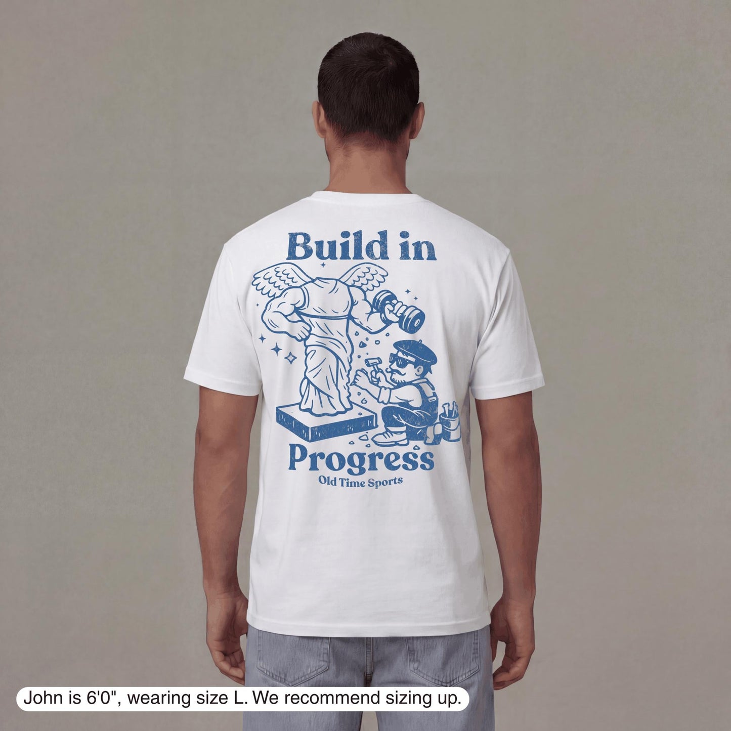 Build in Progress Sculptor T-Shirt - Old Time Sports
