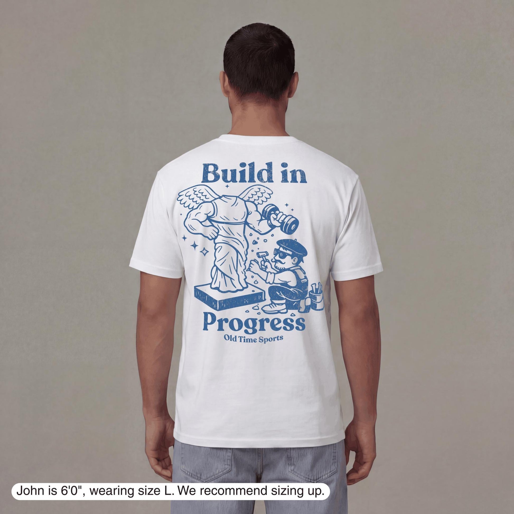 Build in Progress Sculptor T-Shirt - Old Time Sports
