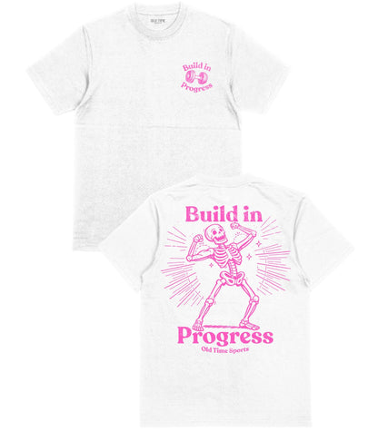 Build in Progress Skeleton T-Shirt - Old Time Sports