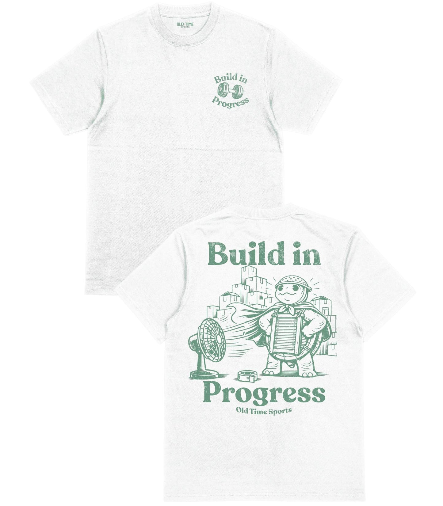 Build in Progress Turtle T-Shirt - Old Time Sports