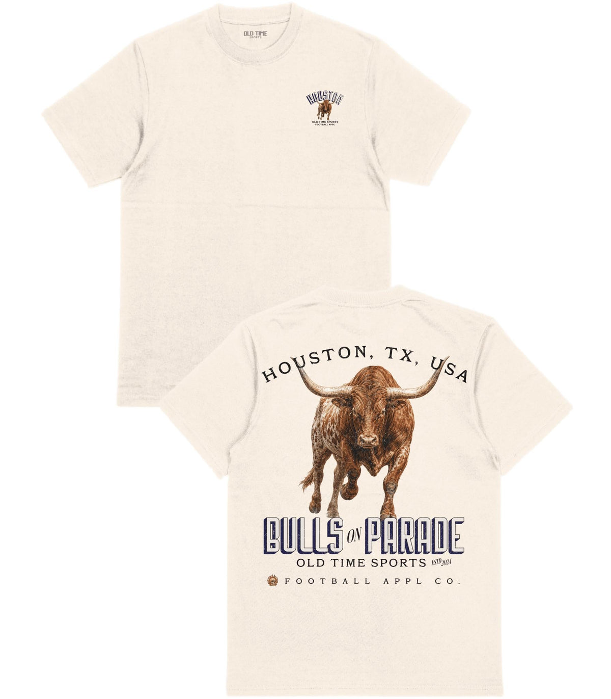 Bulls on Parade T-Shirt - Old Time Sports