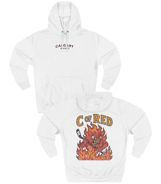 C of Red v2 Hoodie - Old Time Sports