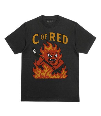 C of Red v2 T-Shirt - Old Time Sports