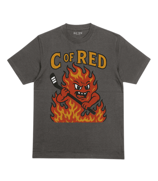 C of Red v2 T-Shirt - Old Time Sports