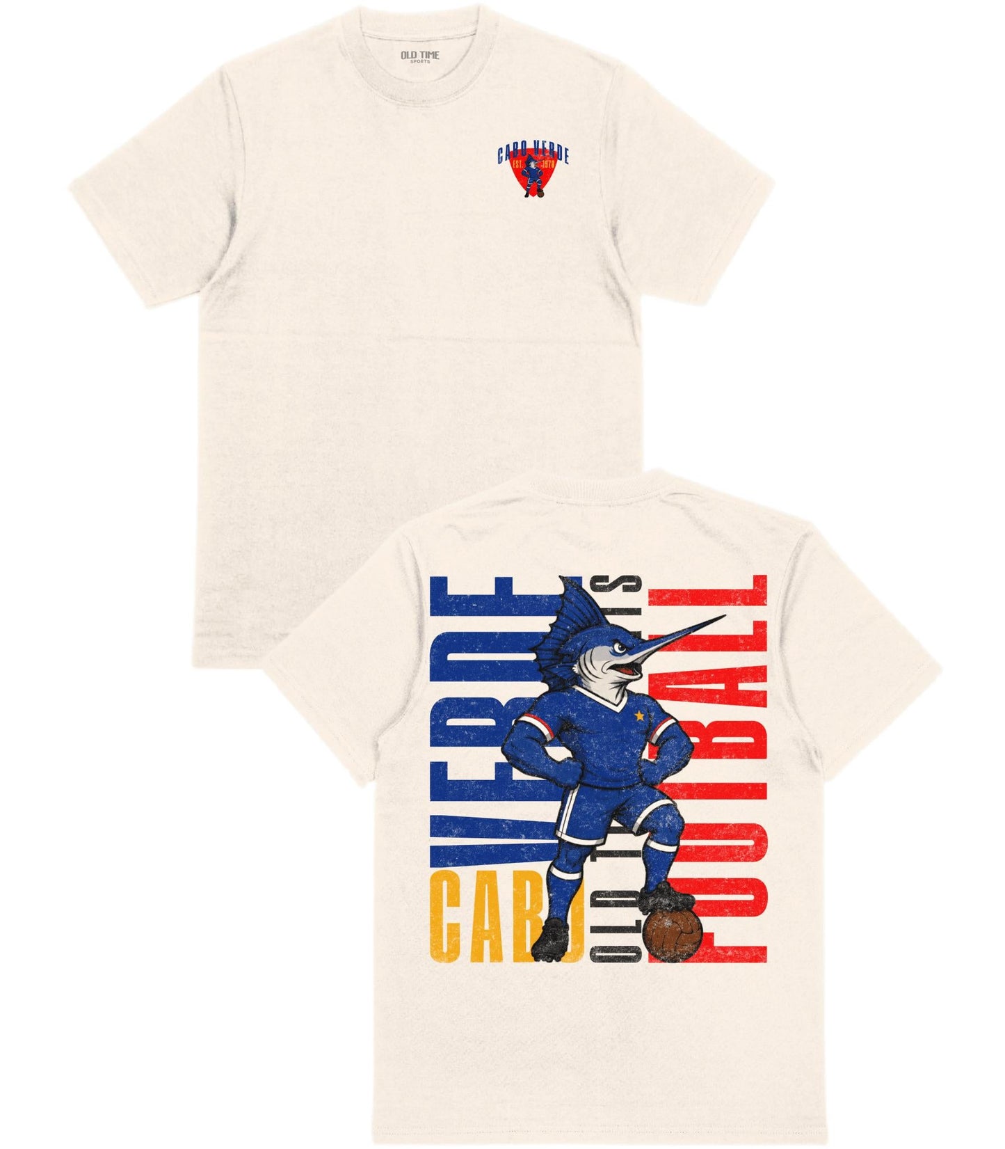 Cabo Verde Football T-Shirt - Old Time Sports