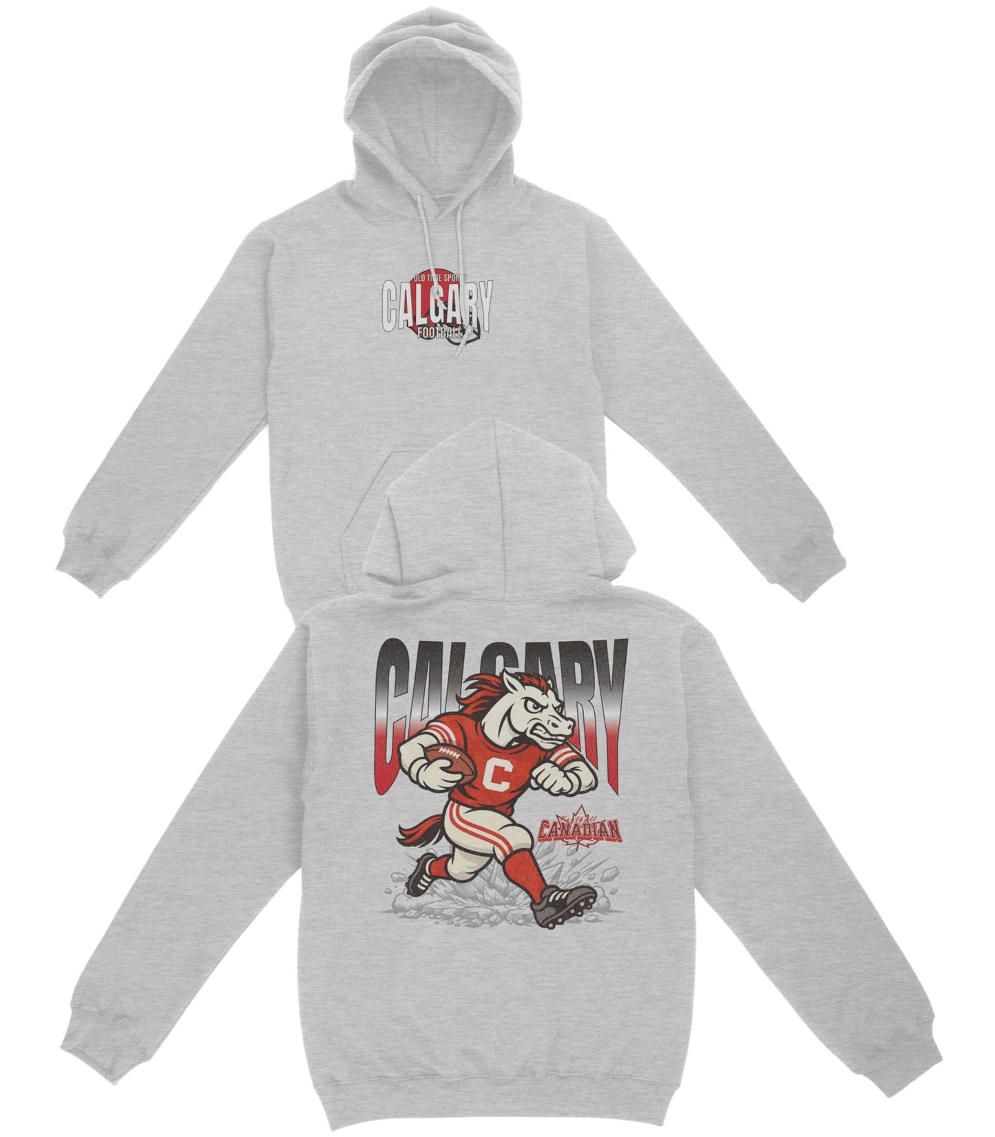 Calgary Football Basic Hoodie - Old Time Sports