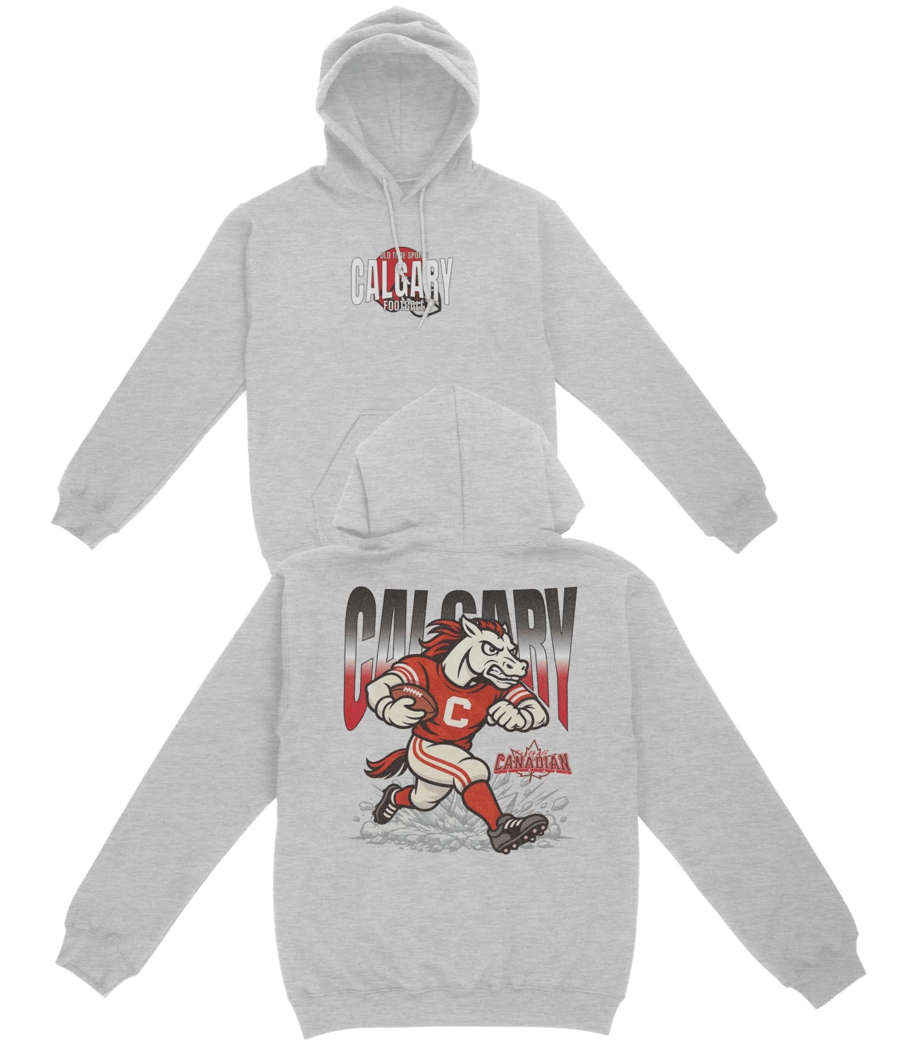 Calgary Football Basic Hoodie - Old Time Sports