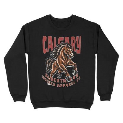 Calgary Hockey Appl. Crewneck - Old Time Sports