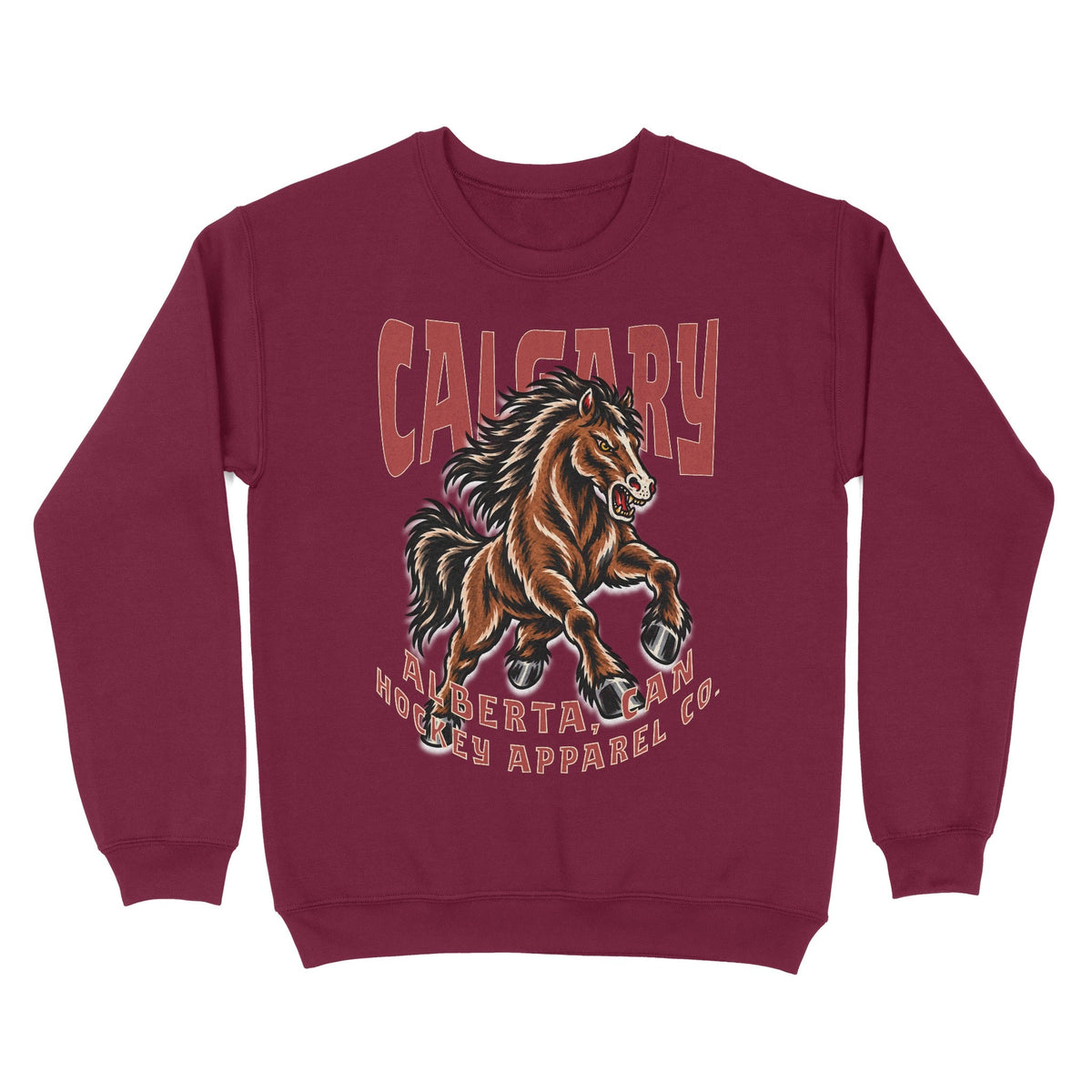Calgary Hockey Appl. Crewneck - Old Time Sports