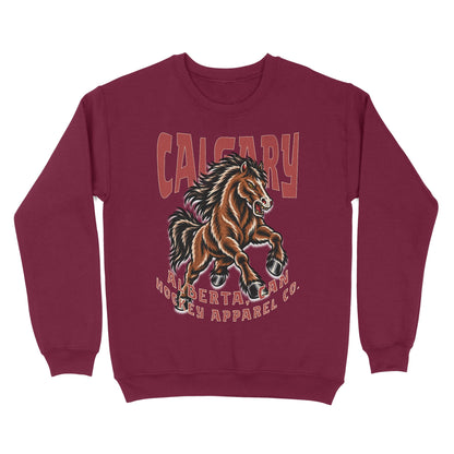 Calgary Hockey Appl. Crewneck - Old Time Sports