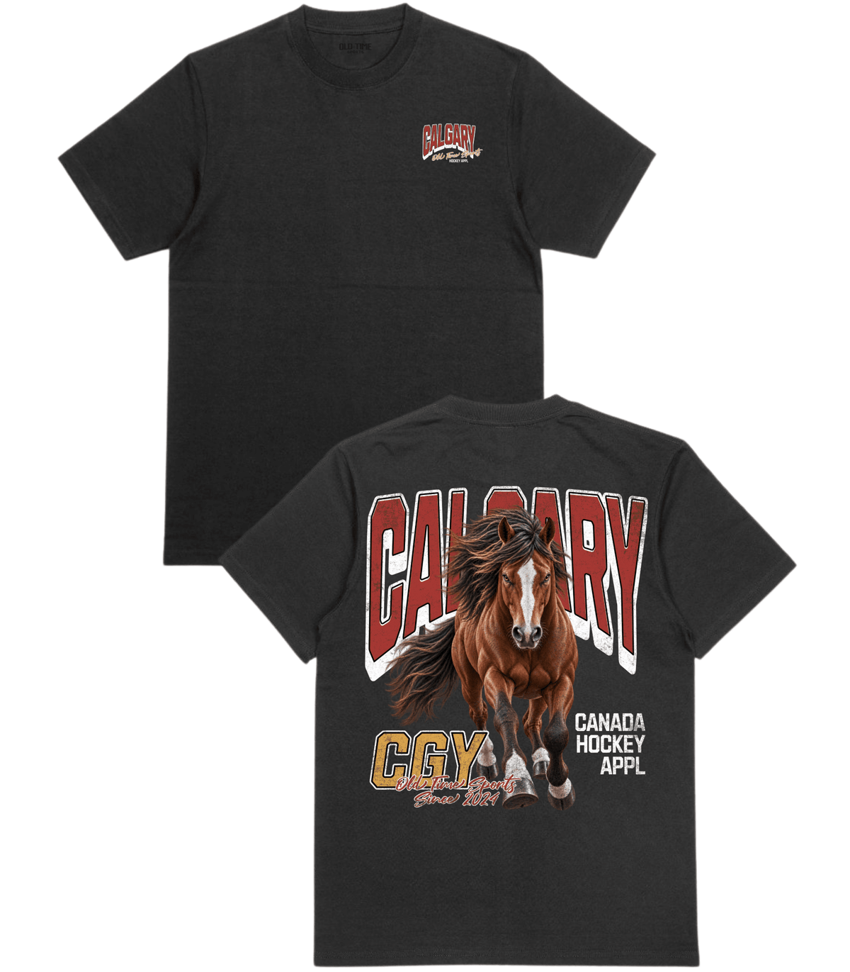 Calgary Hockey Appl. T-Shirt - Old Time Sports