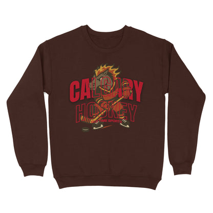Calgary Hockey Basic Crewneck - Old Time Sports