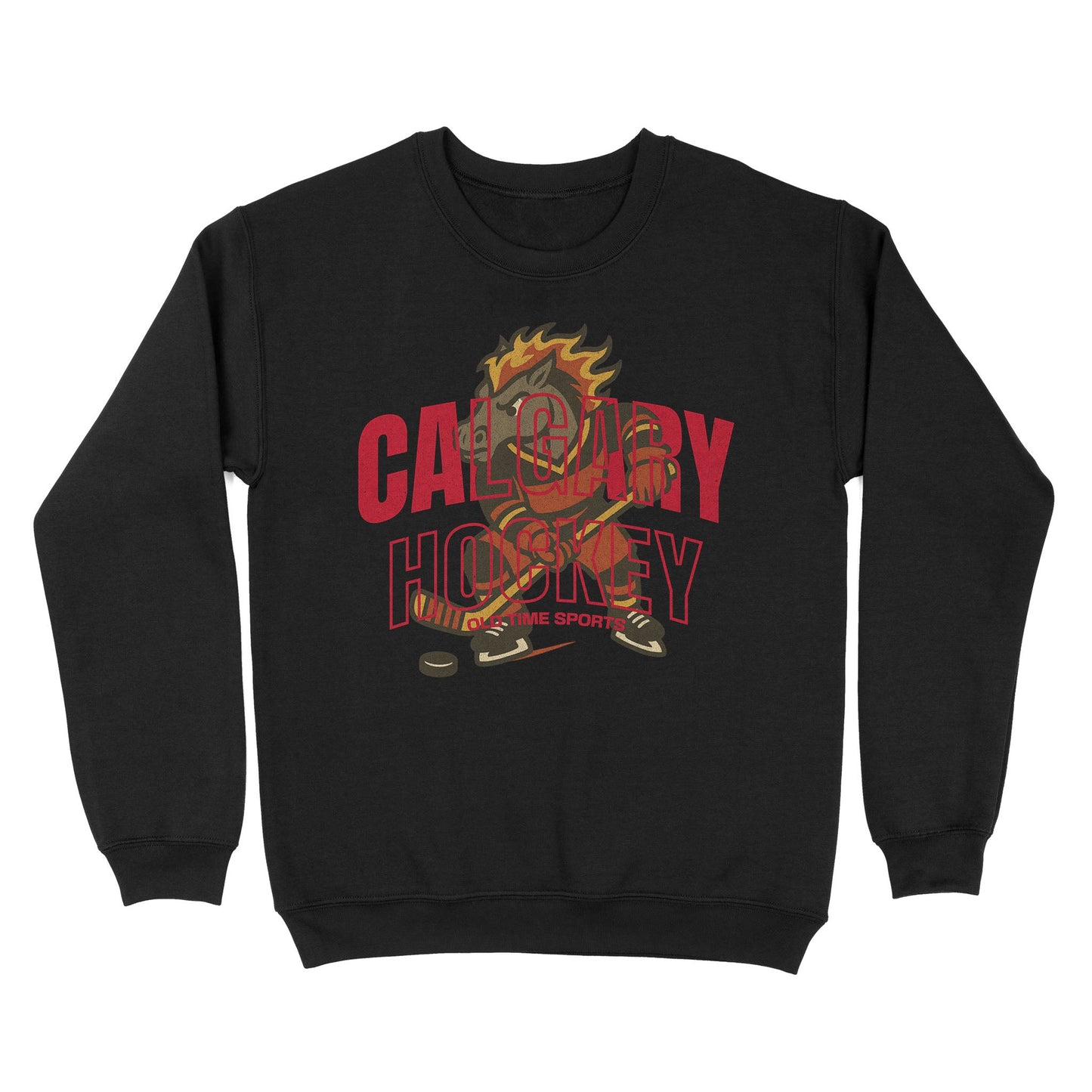 Calgary Hockey Basic Crewneck - Old Time Sports