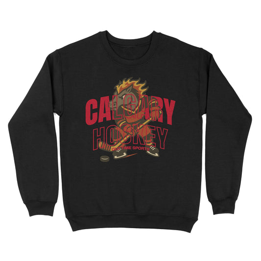 Calgary Hockey Basic Crewneck - Old Time Sports