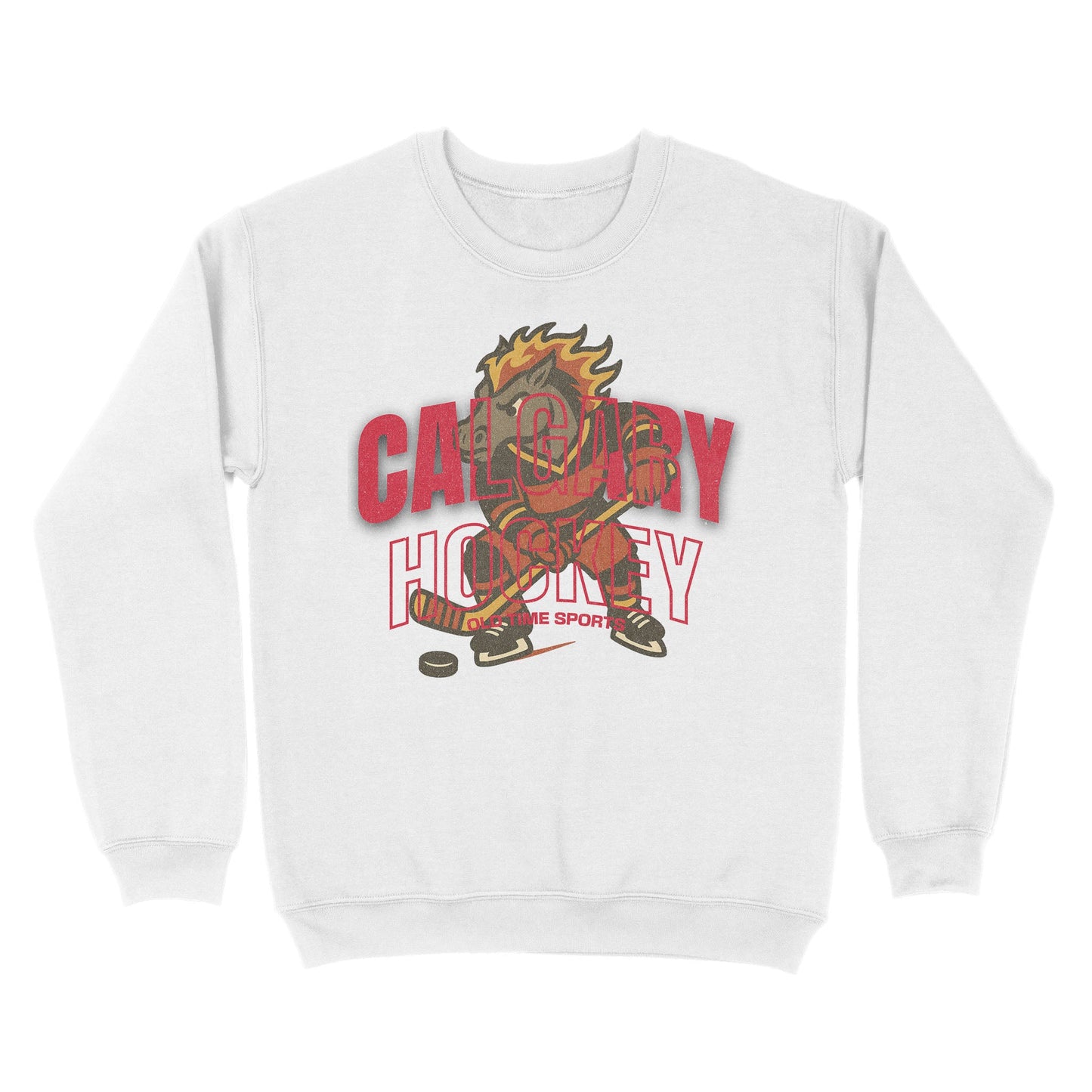Calgary Hockey Basic Crewneck - Old Time Sports
