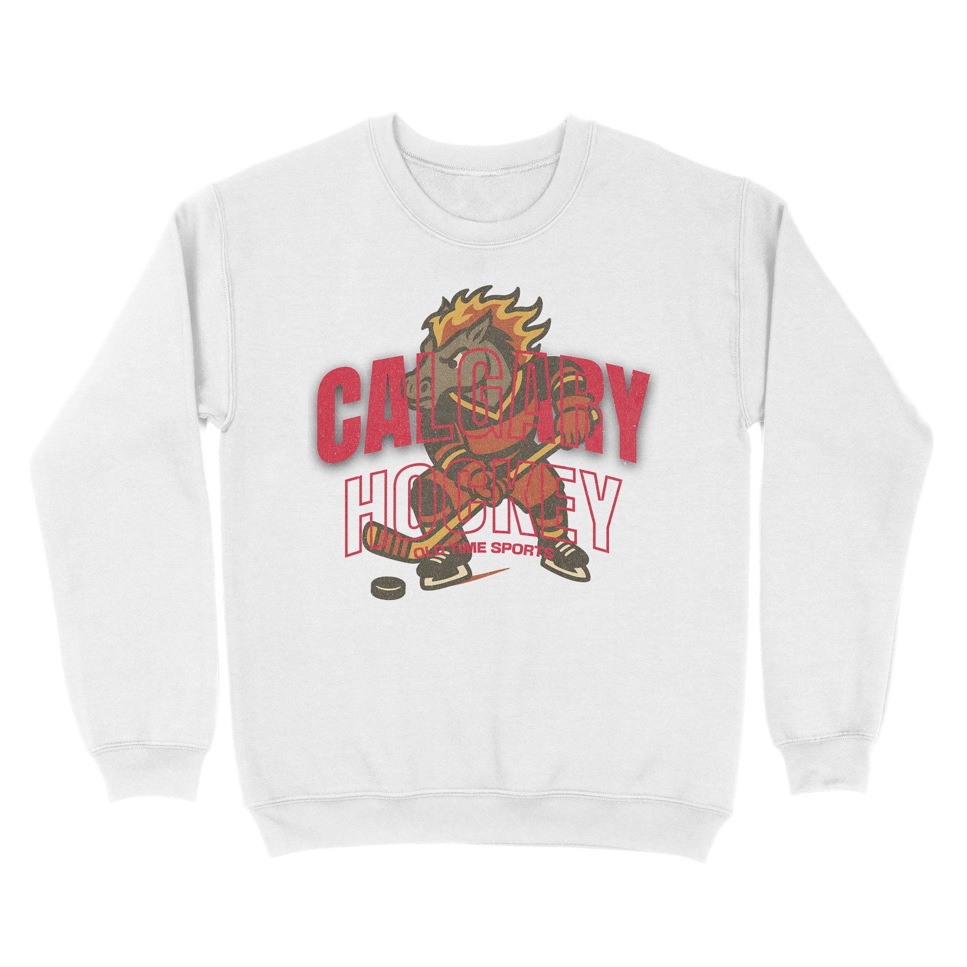 Calgary Hockey Basic Crewneck - Old Time Sports