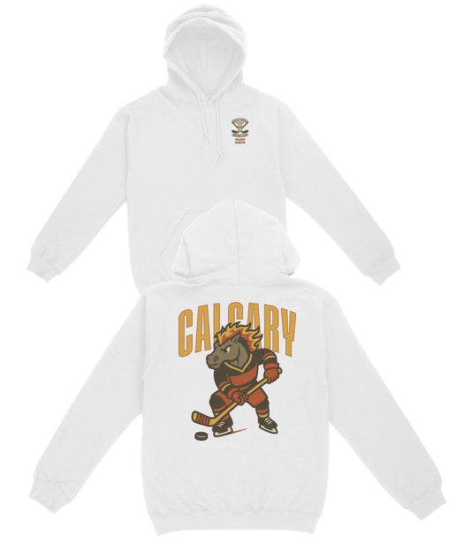 Calgary Hockey Basic Hoodie