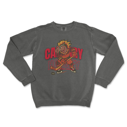 Calgary Hockey Crewneck - Old Time Sports