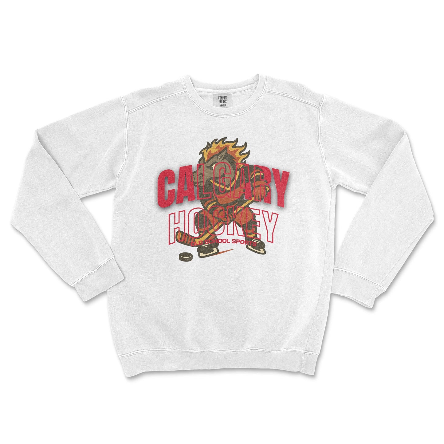 Calgary Hockey Crewneck - Old Time Sports