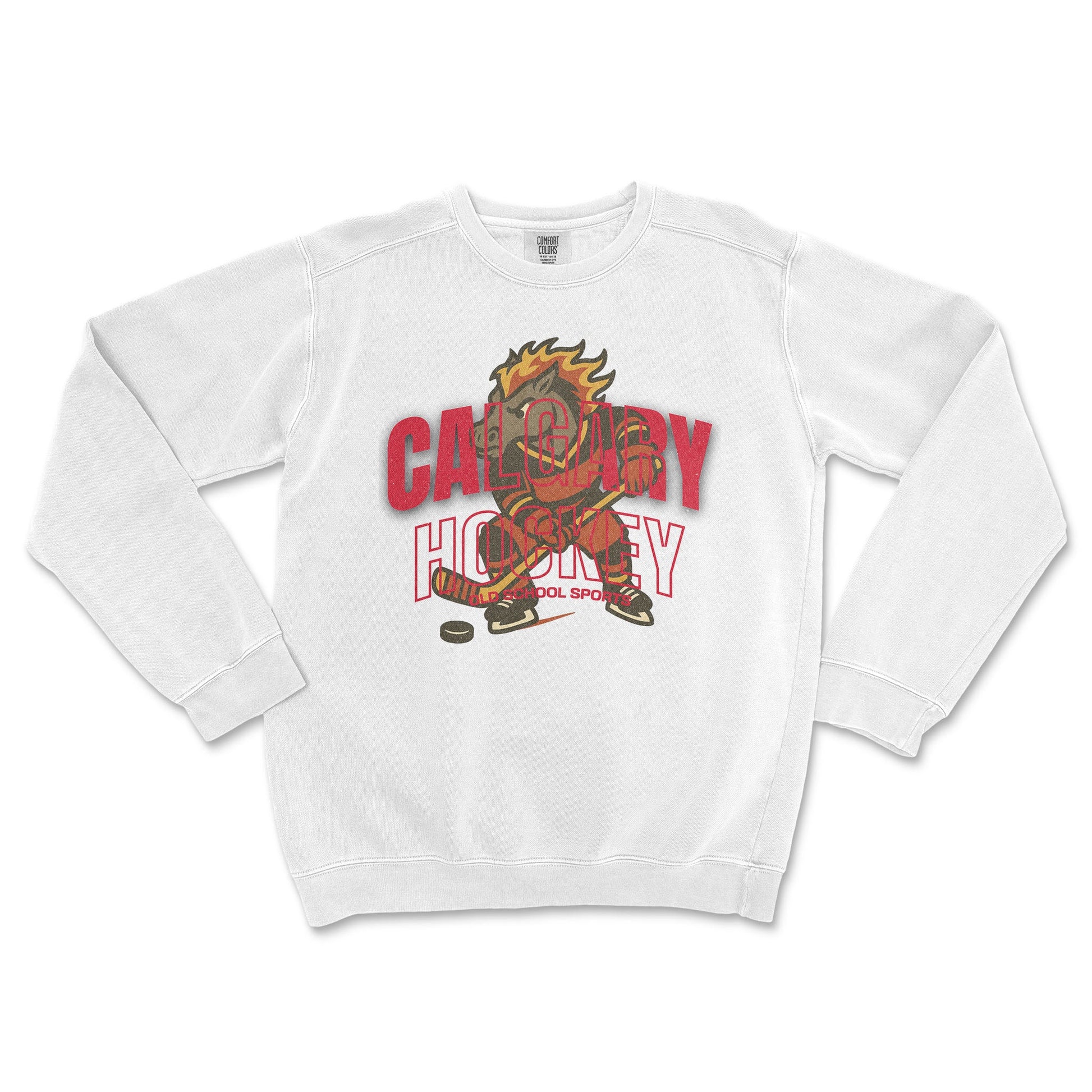 Calgary Hockey Crewneck - Old Time Sports
