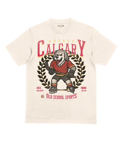 Calgary Hockey v3 T-Shirt - Old Time Sports