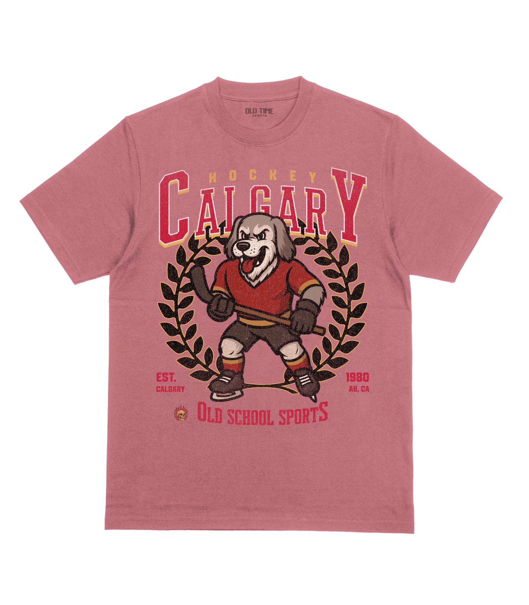 Calgary Hockey v3 T-Shirt - Old Time Sports