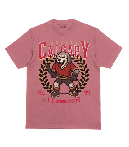 Calgary Hockey v3 T-Shirt - Old Time Sports