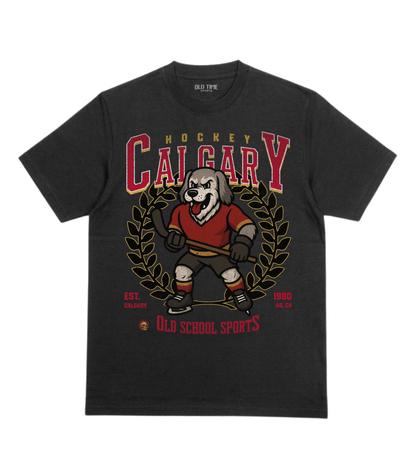Calgary Hockey v3 T-Shirt - Old Time Sports