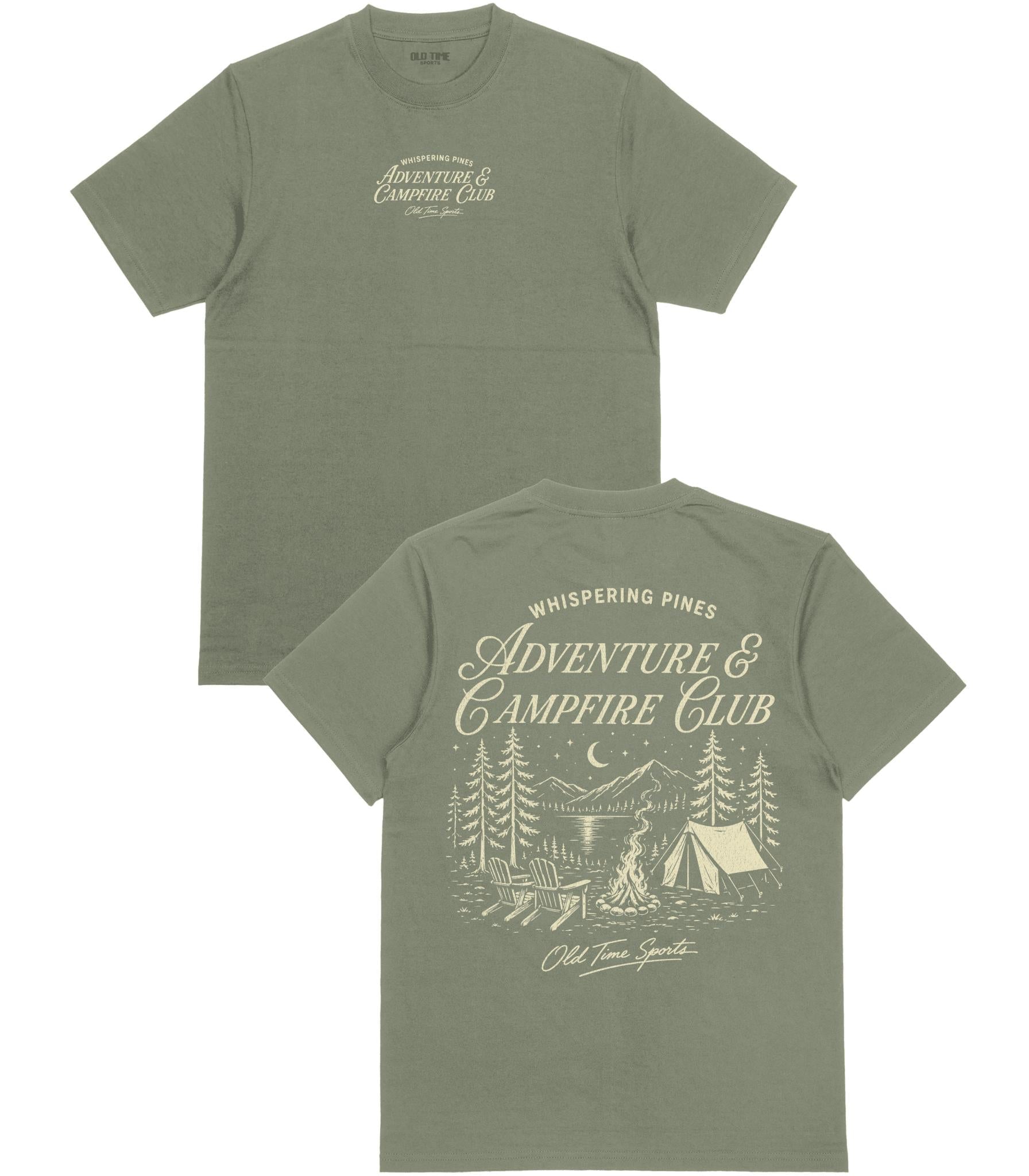 Campfire Club T-Shirt - Old Time Sports