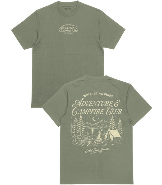 Campfire Club T-Shirt - Old Time Sports