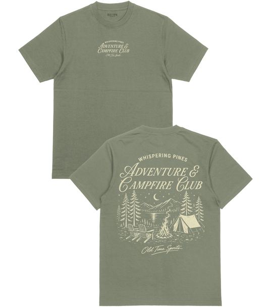 Campfire Club T-Shirt - Old Time Sports