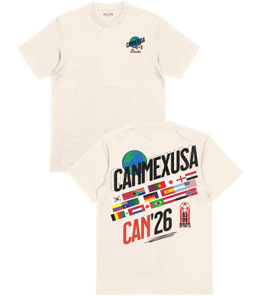 CAN'26 Soccer T-shirt - Old Time Sports