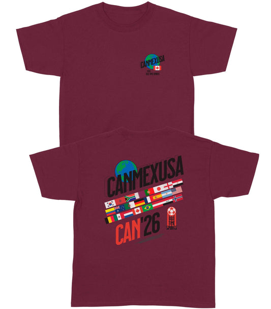 CAN'26 Soccer YOUTH T-Shirt - Old Time Sports