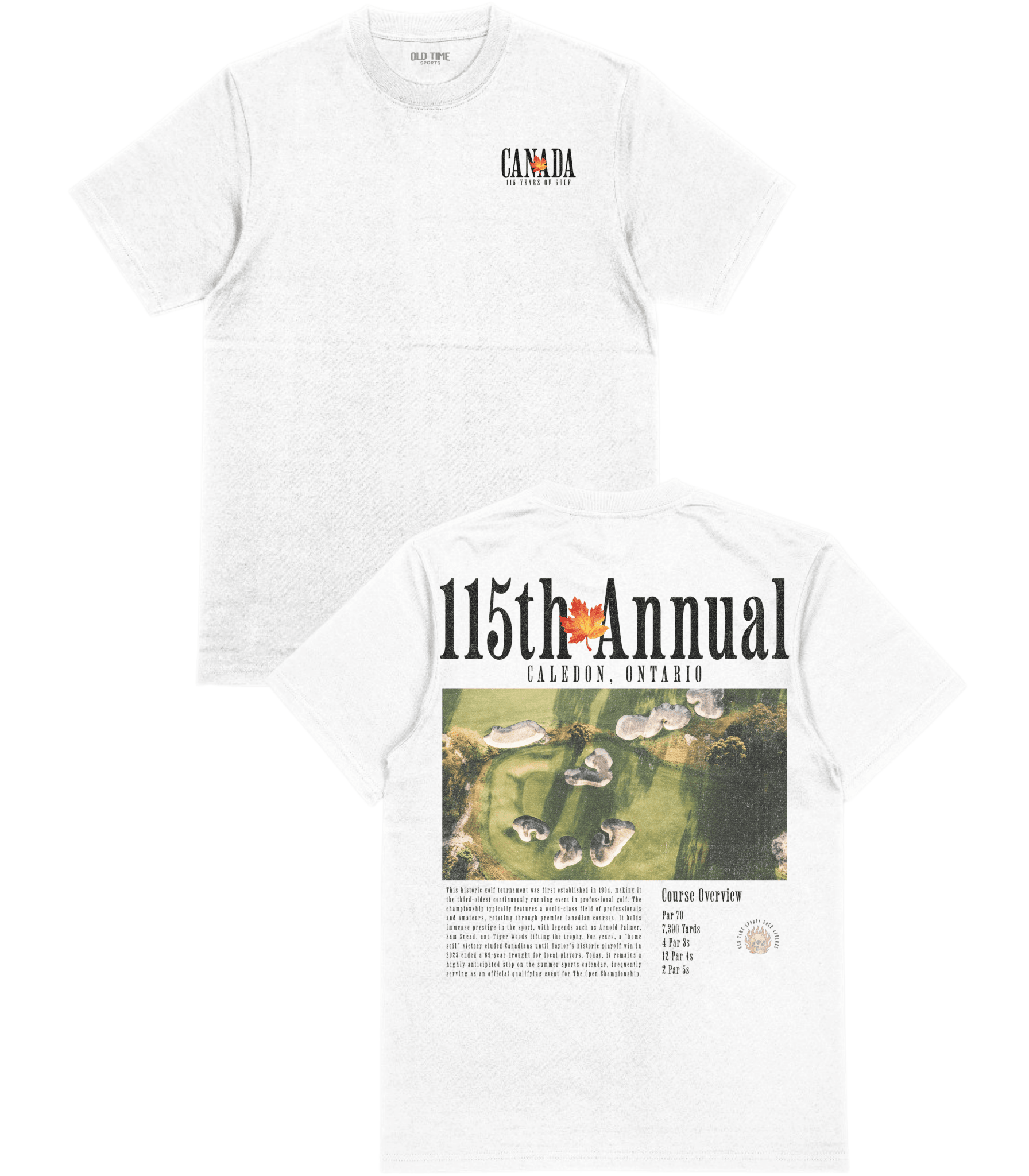 Canada 115th Annual T-Shirt - Old Time Sports