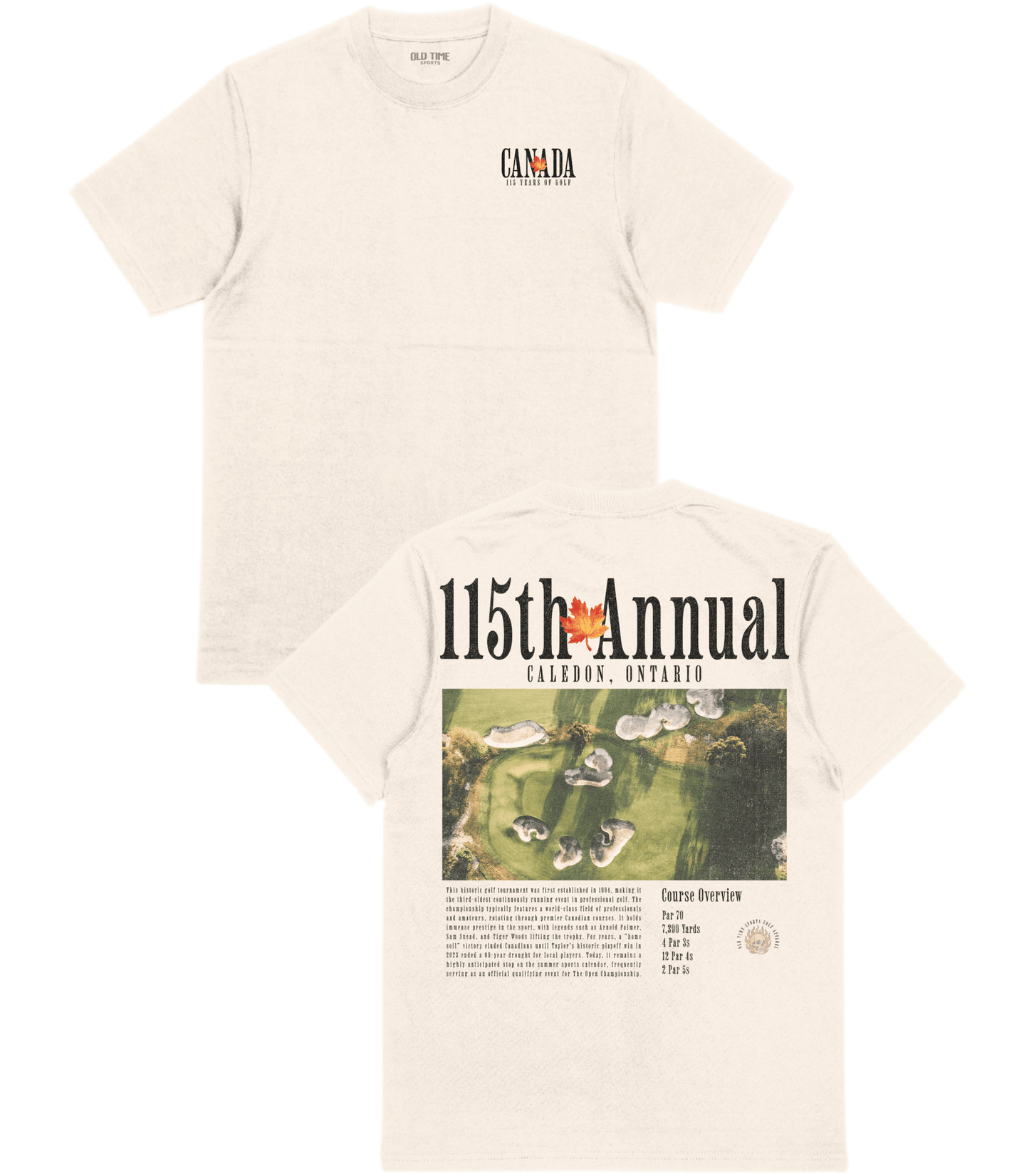 Canada 115th Annual T-Shirt - Old Time Sports
