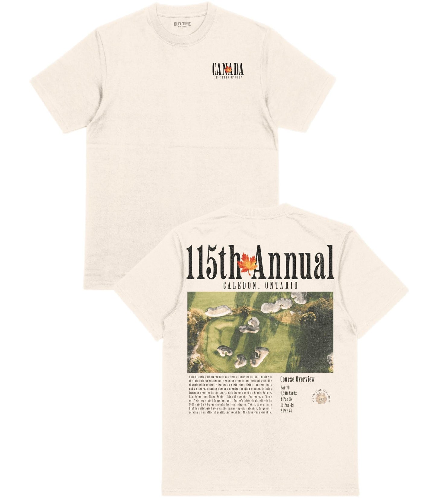 Canada 115th Annual T-Shirt - Old Time Sports