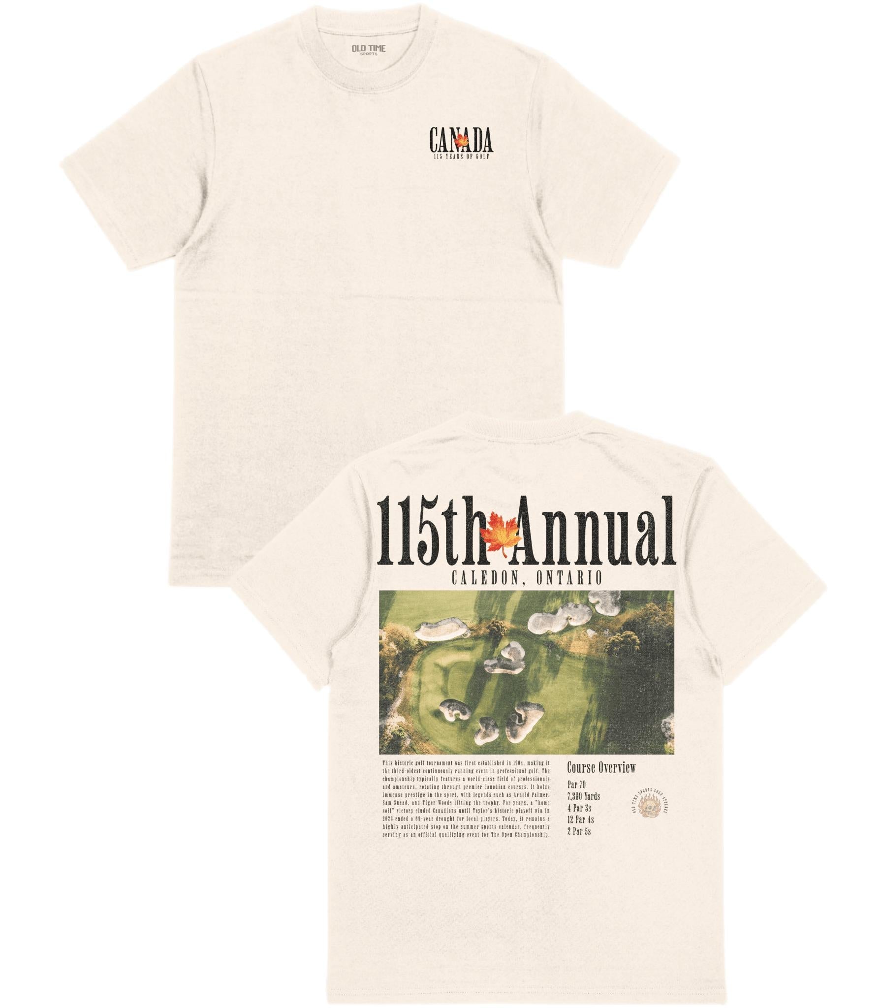 Canada 115th Annual T-Shirt - Old Time Sports