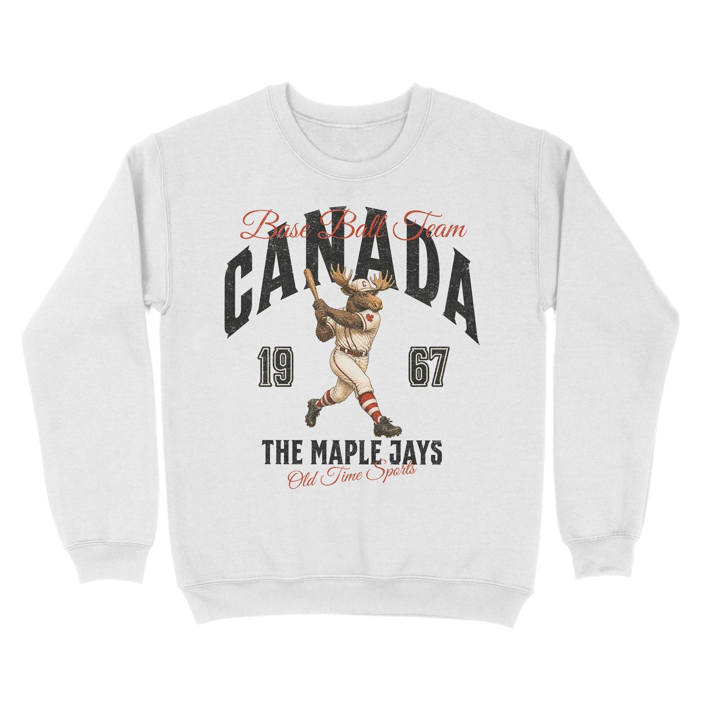 Canada Base Ball Club Basic Crewneck - Old Time Sports