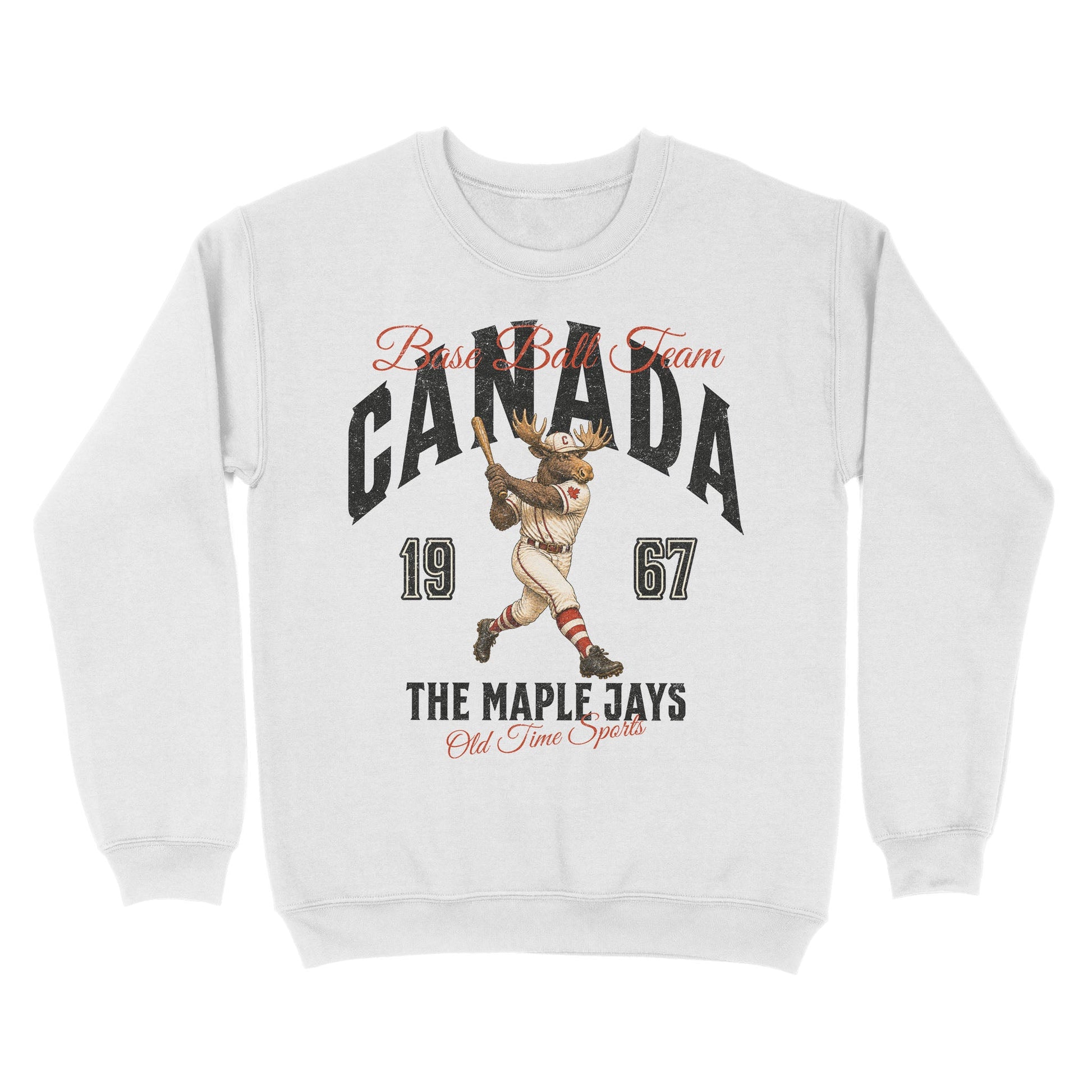 Canada Base Ball Club Basic Crewneck - Old Time Sports