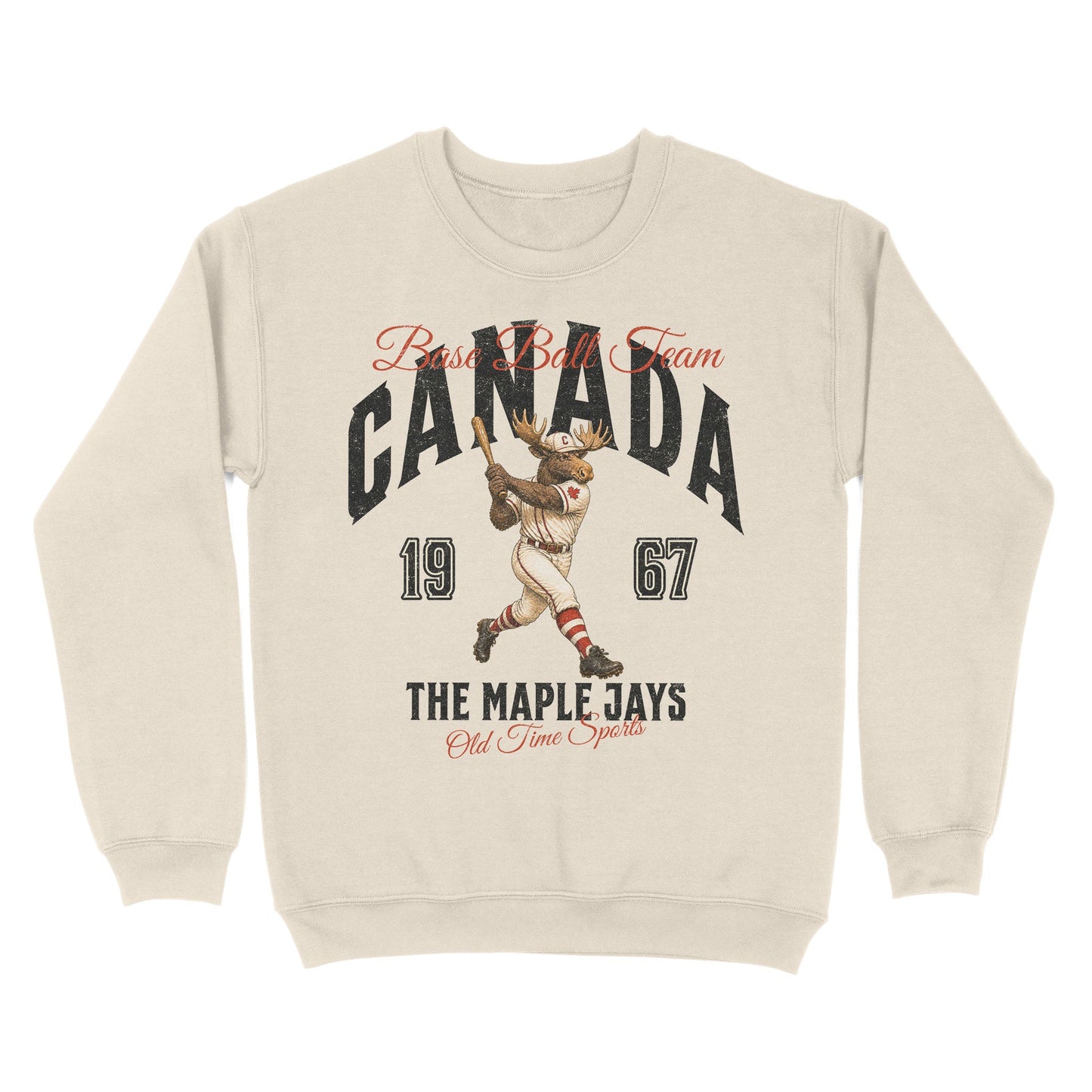 Canada Base Ball Club Basic Crewneck - Old Time Sports