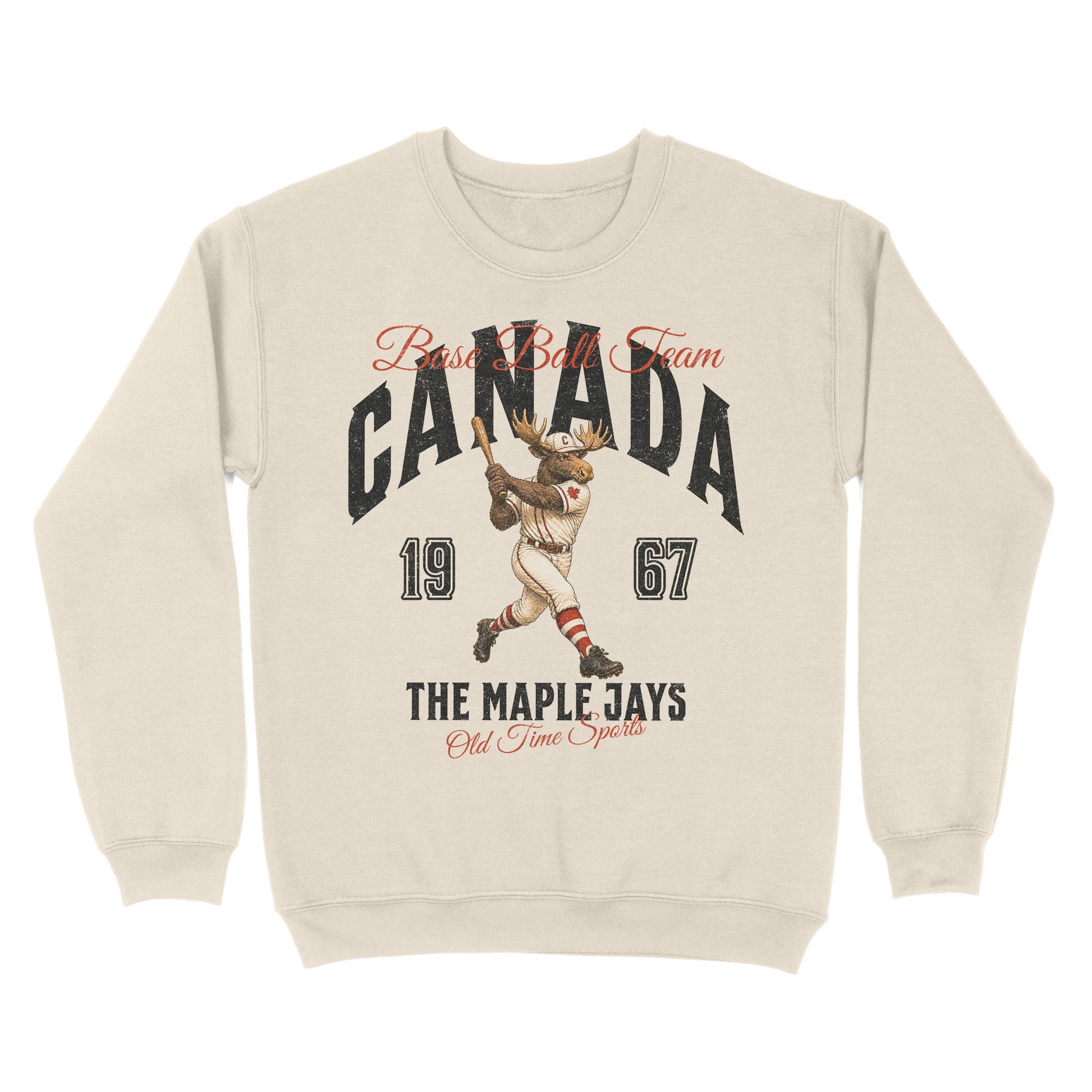 Canada Base Ball Club Basic Crewneck - Old Time Sports