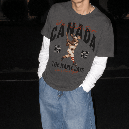 Canada Base Ball Team v2 T-Shirt - Old Time Sports