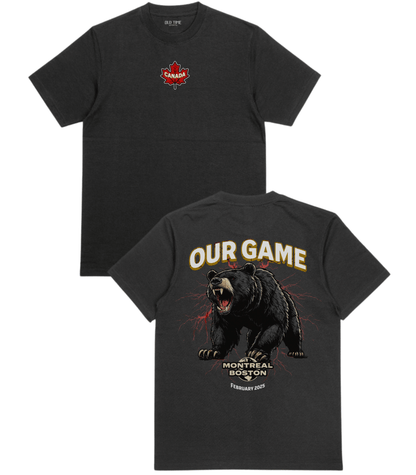 Canada Black Bear T-Shirt - Old Time Sports