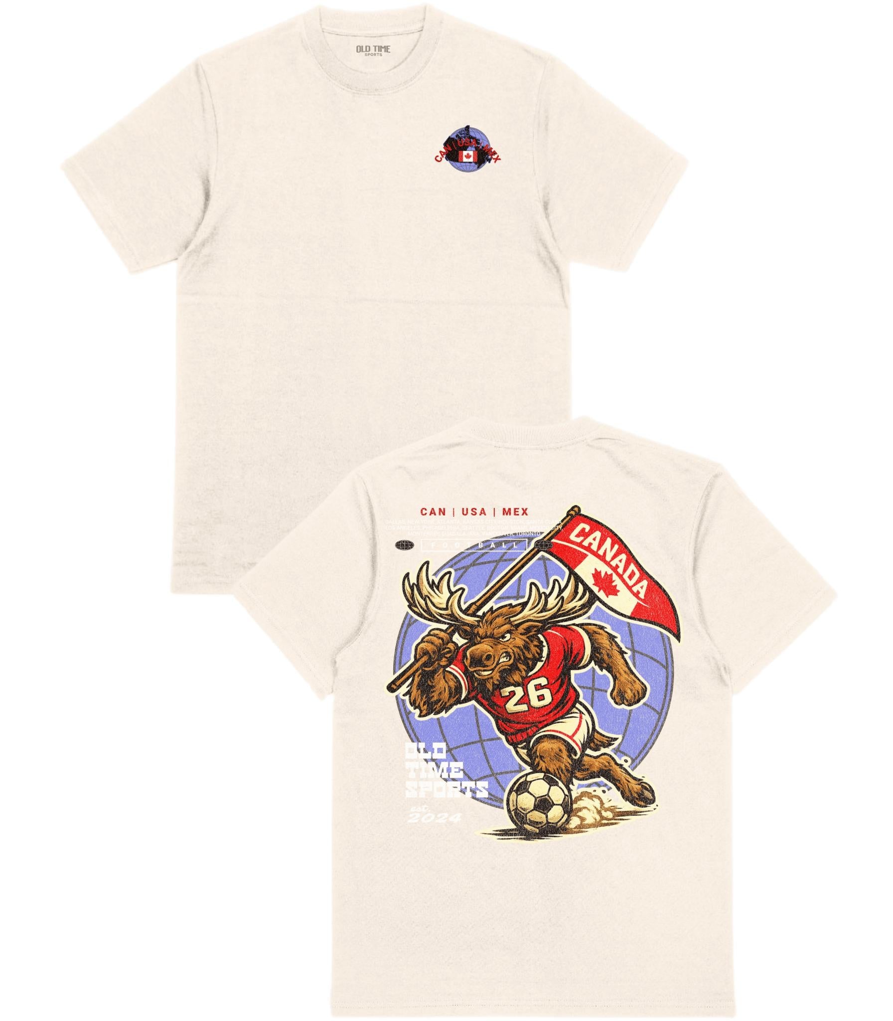 Canada Flag T-shirt - Old Time Sports