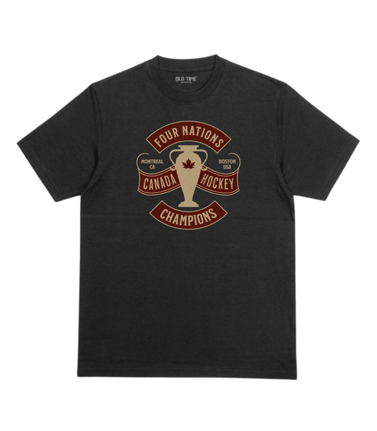 Canada Four Nations Champs T-Shirt - Old Time Sports