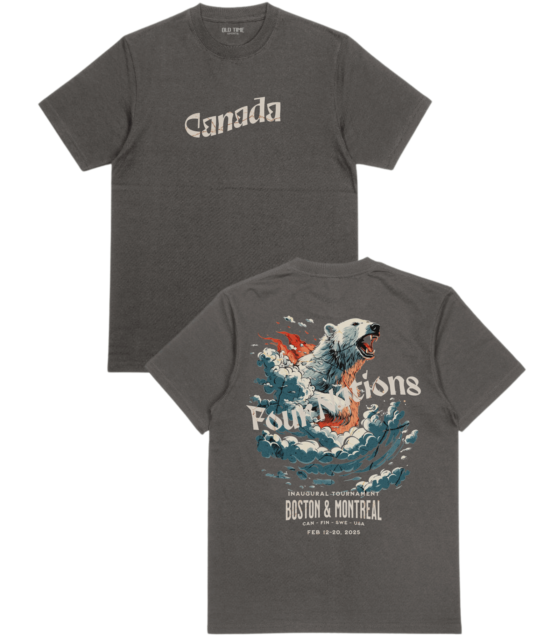 Canada Four Nations T-Shirt - Old Time Sports