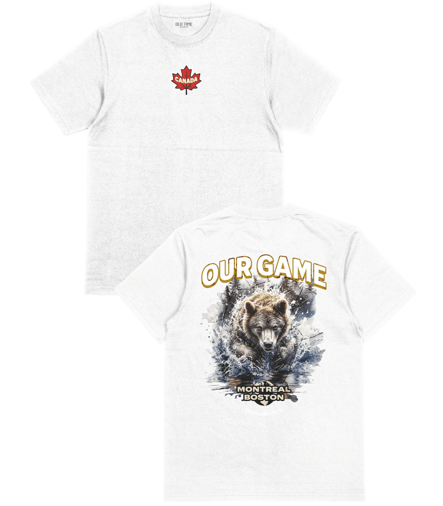 Canada Grizzly T-Shirt - Old Time Sports