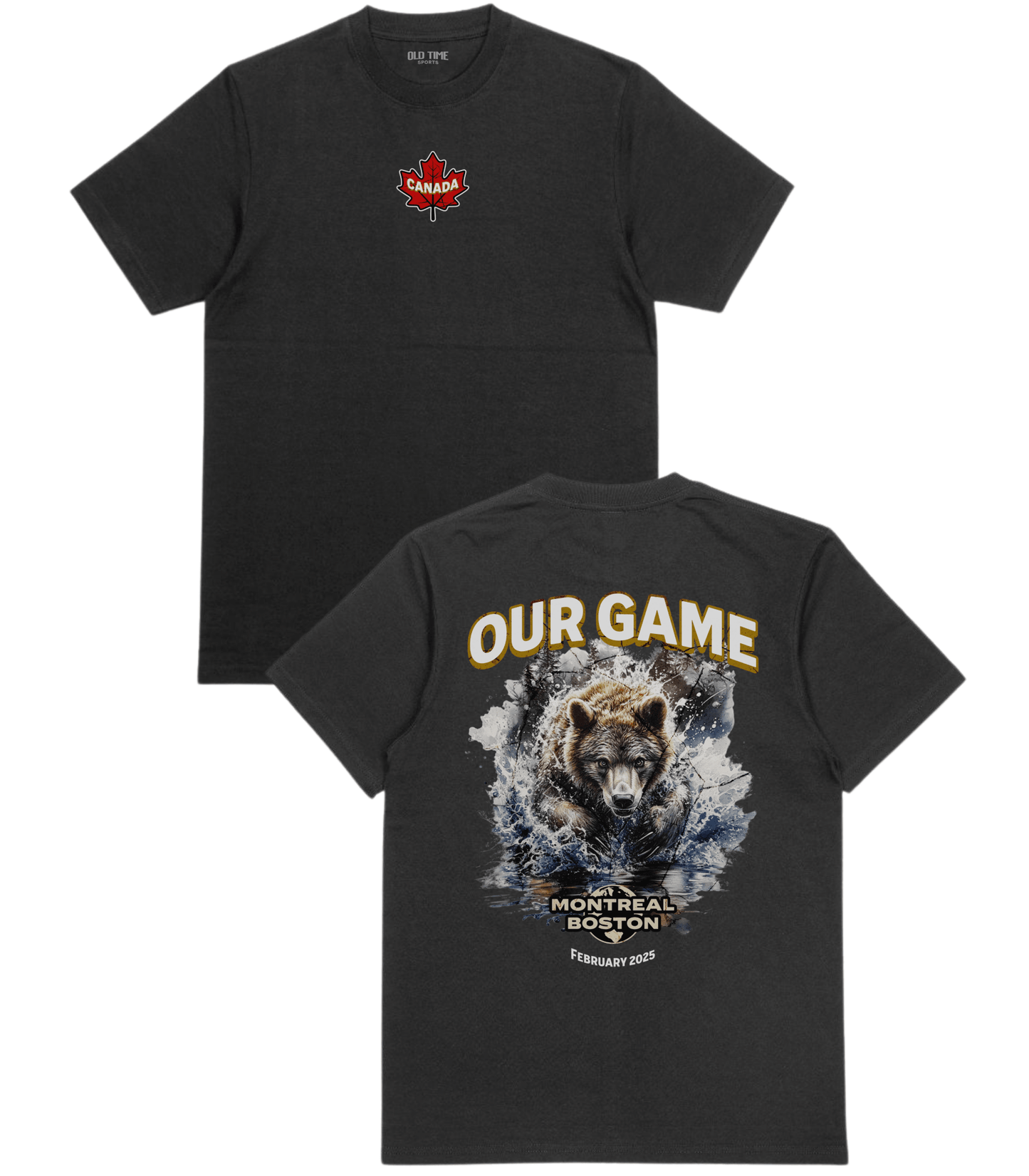 Canada Grizzly T-Shirt - Old Time Sports